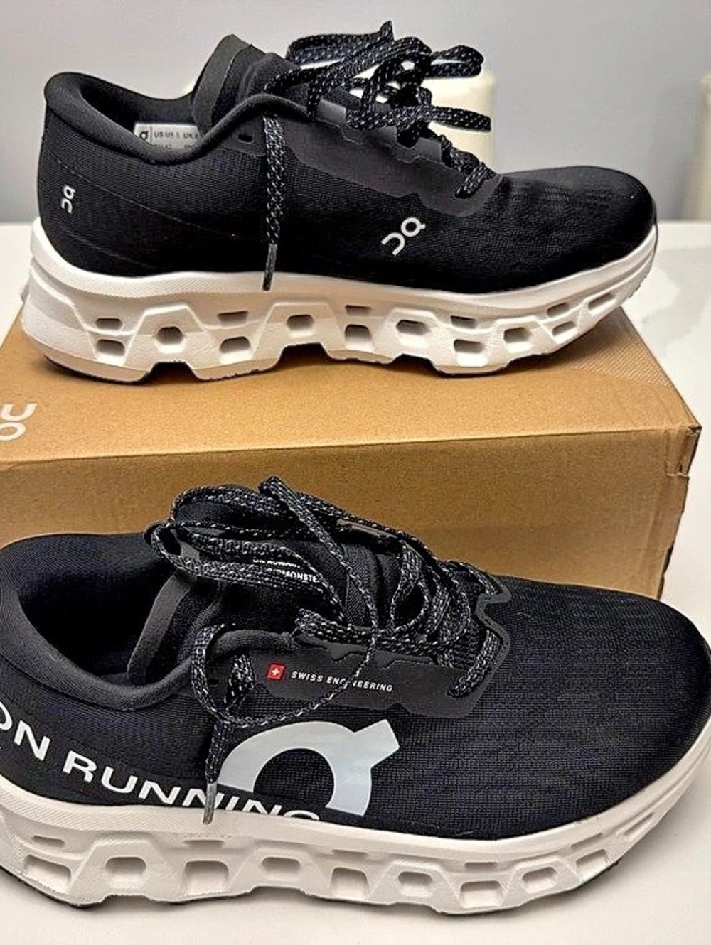 Brand new. On Cloudmonster 3 Men's Black & White US 8.5 M